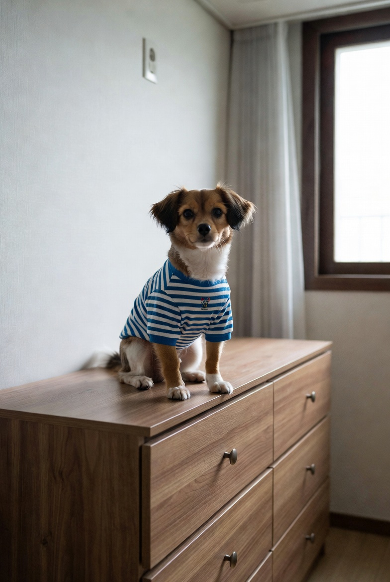 강아지옷정리보관법