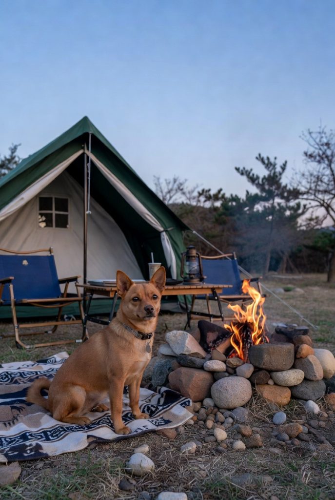 반려견과캠핑